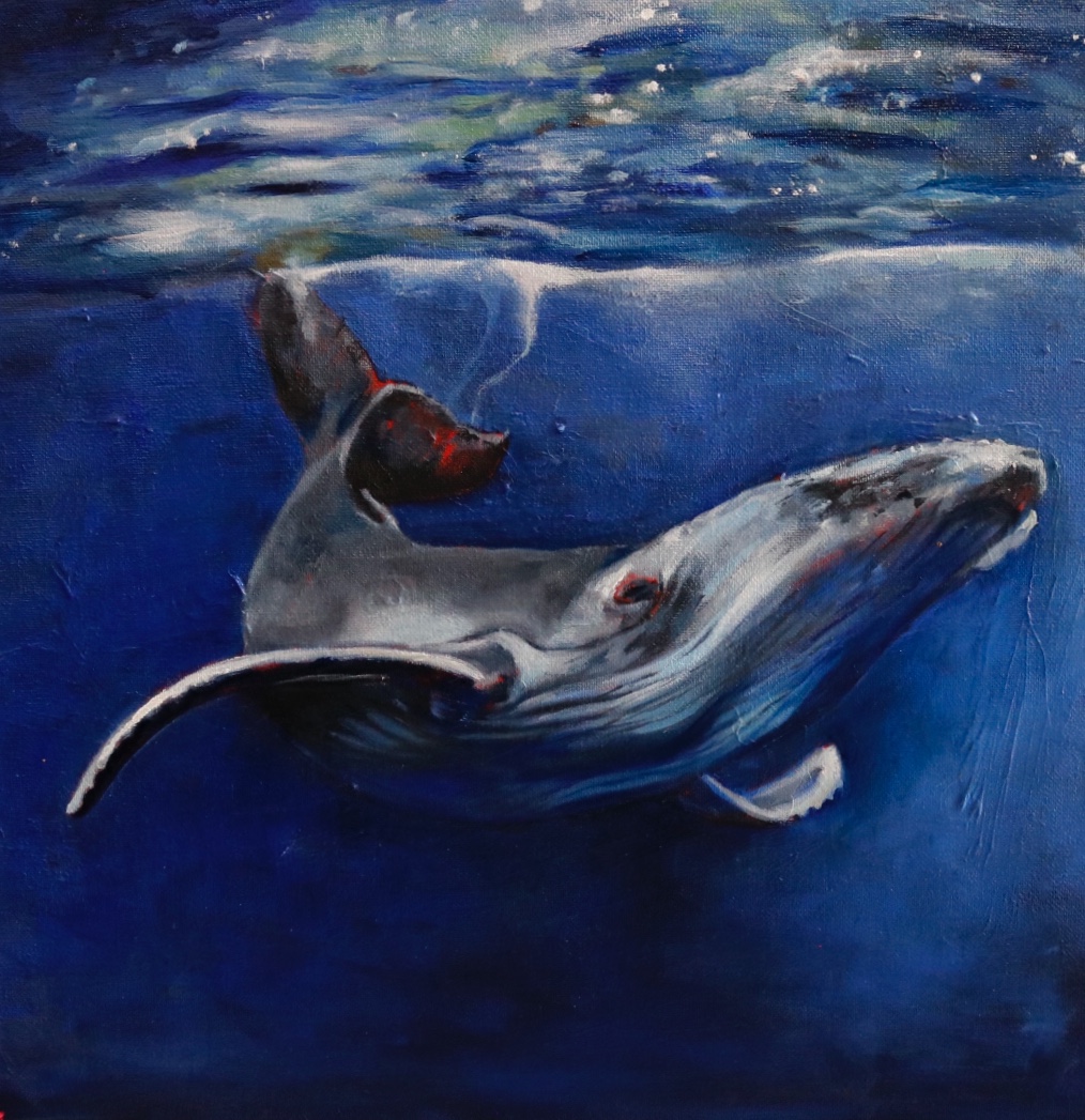 whale painting
